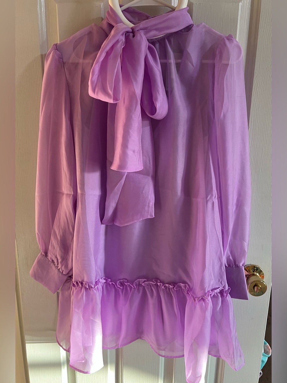 INA | Pierre Bow-Tie Mini Dress